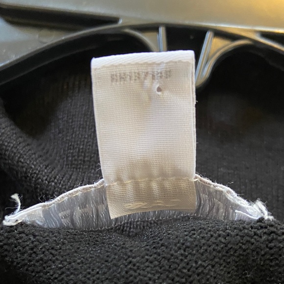 Charter Club Black Textured Sweater with Gold Buttons Great Condition Size XL - Picture 5 of 7